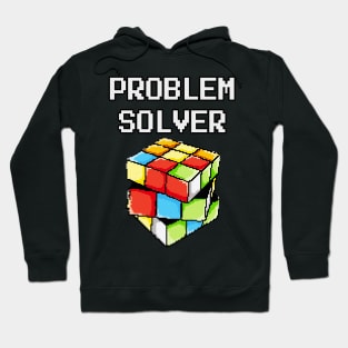 Problem Solver Puzzle Cube Math Nerd Hoodie